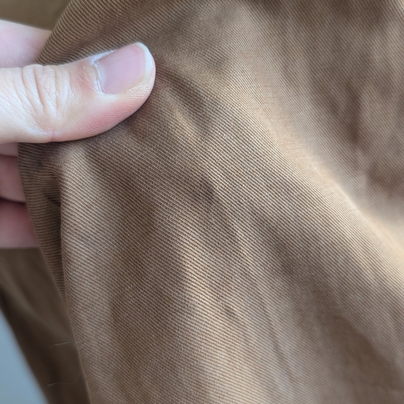 Madewell The Petite Wide- Leg Harlow Pant 0P - Acorn - Picture 7 of 7